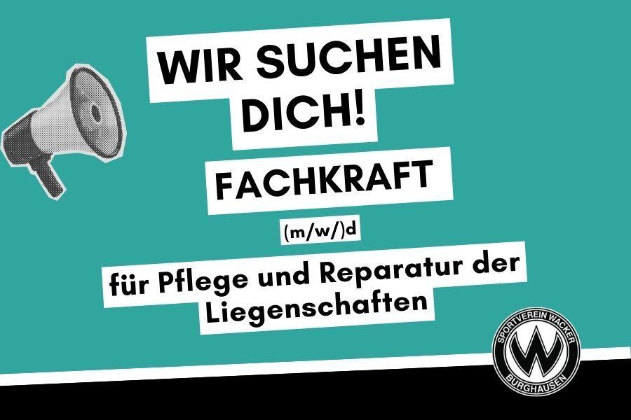 Jobangebot Wir suchen eine Fachkraft für die Pflege und Reparatur unserer Liegenschaften (m/w/d)
