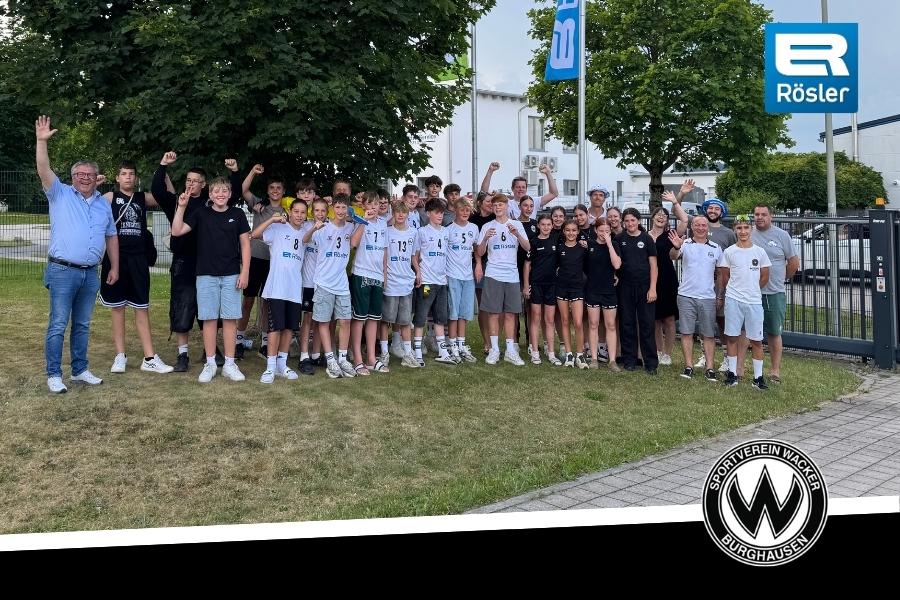 Team Event Rösler am 23.06. feierten wir die gemeinsame Partnerschaft zw. Elektro Rösler GmbH und dem SV Wacker Burghausen e.V,